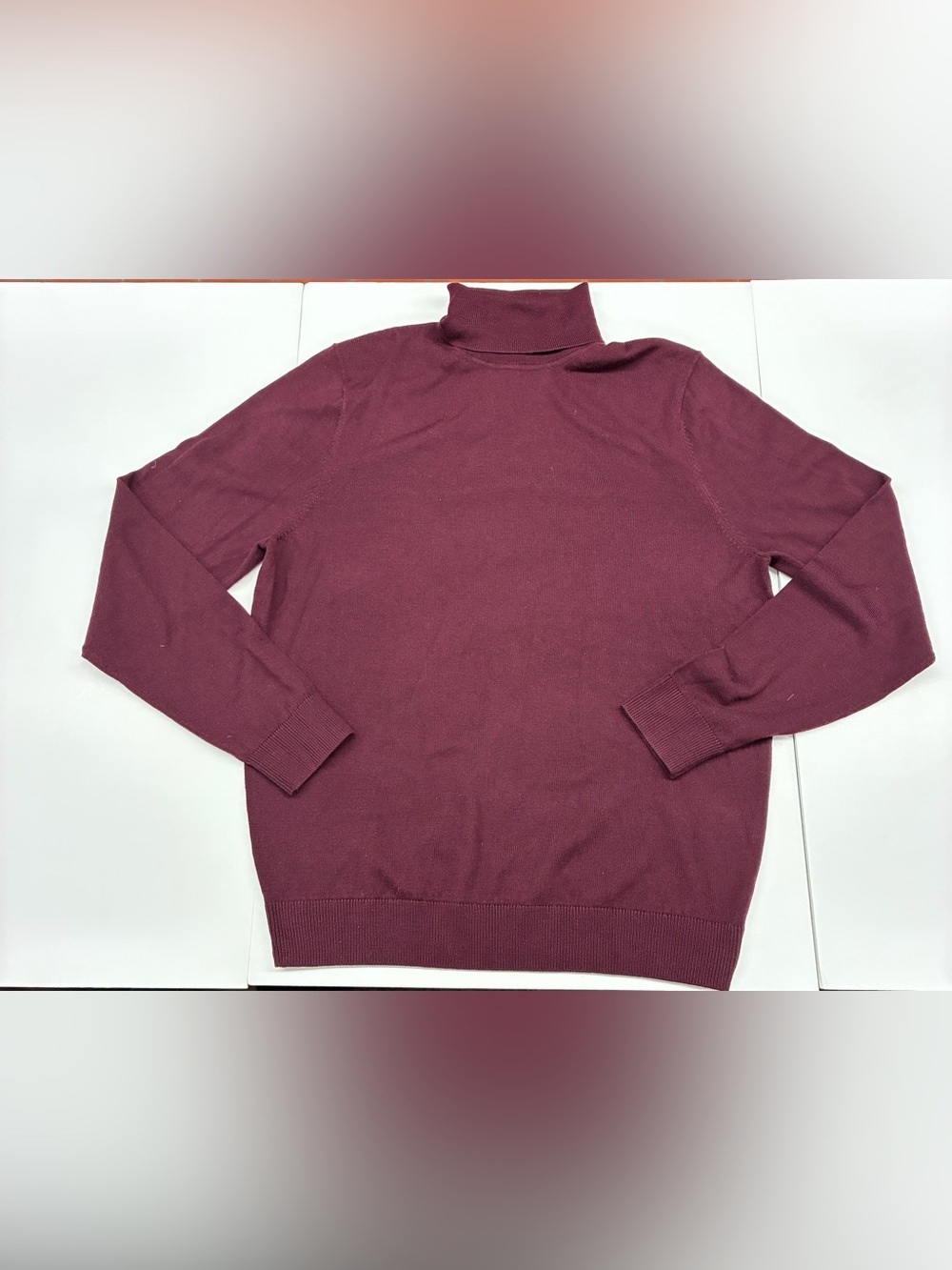 NEW Nordstrom Men's Turtleneck Sweater Classic Knit Size Medium